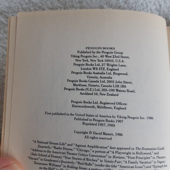 Writing in Restaurants - David Mamet - Picture 6 of 6